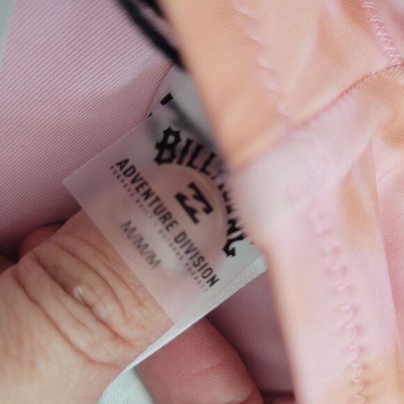 NWT Billabong A/Div Strappy Bralette Bikini Top Wild Rose Size M/10 Pink Tie Dye - Picture 7 of 9